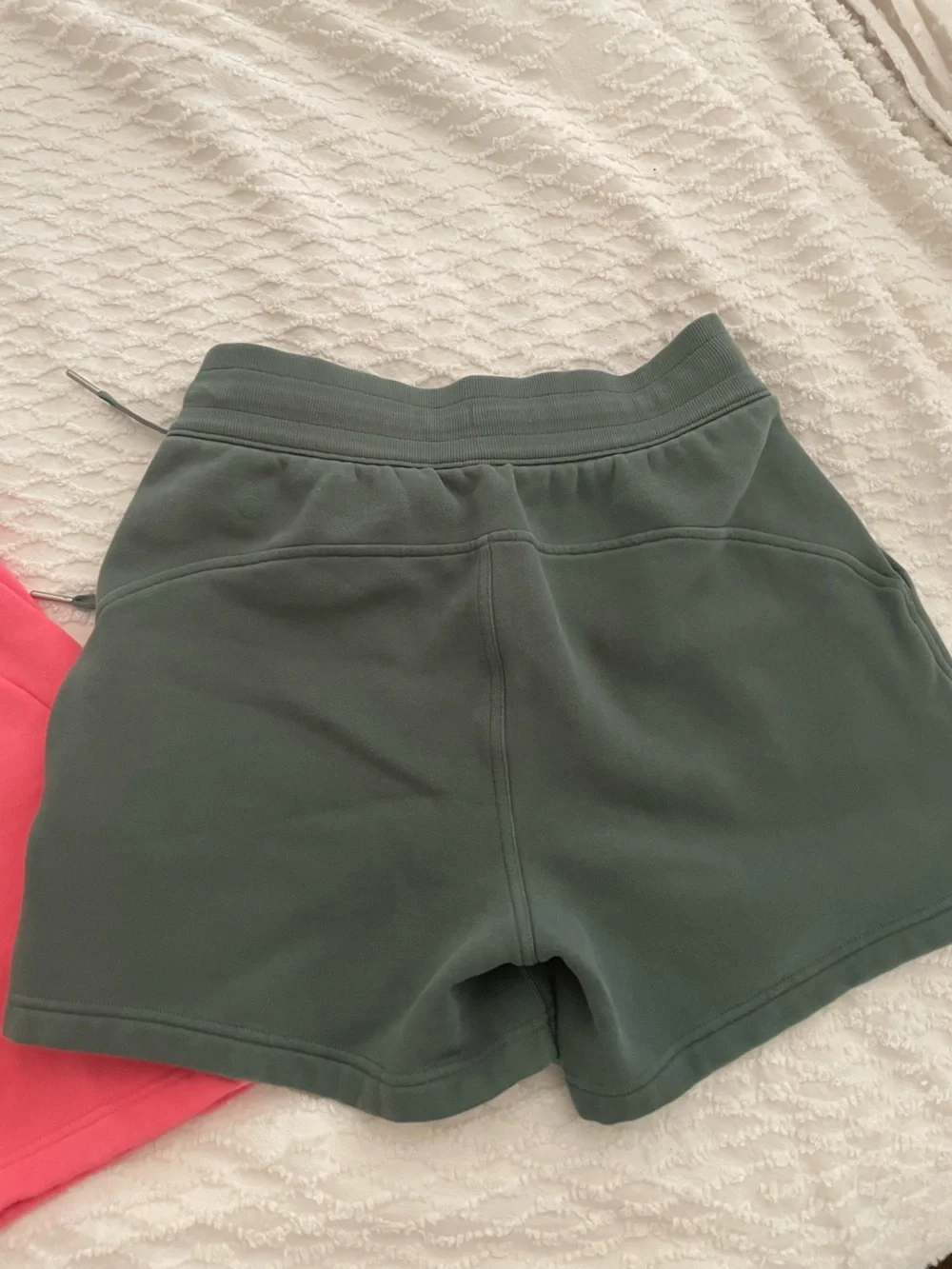 Lululemon Shorts in Coral and Olive size 6